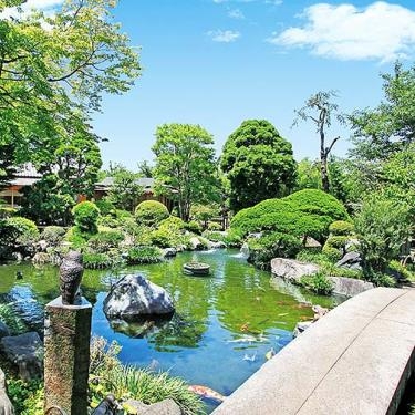 日本庭園陵墓 紅葉亭